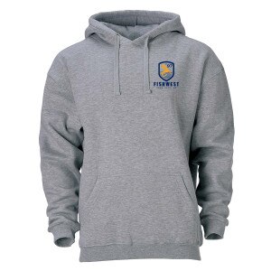 Fishwest Logo Benchmark Hoody Men's in Premium Heather
